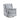 Glider Chair With Swivel - Gray