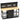 Workbench With Storage Cabinet And Pegboard - Black