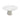 Modern Artificial Stone Round Plywood Base Dining Table, Can Accommodate 8 People, (Not Including Chairs) - White / Beige