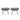 Outdoor Modern Boho Wicker Ottoman With Cushions (Set of 2)