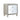 Sliverfluff - Mirrored Nightstand - Champagne