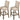 Upholstered Counter Dining Chair (Set of 2) - Light Gray