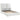 Corwyn - Queen Upholstered Panel Bed With Headboard Pillows - White