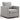 Square Upholstered Swivel Accent Chair