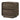 Flair Rounded Edges Nightstand, 2 Drawer Storage - Brown