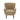 Armchair With Round Arm - Brown