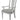 Katia - Arm Chair (Set of 2) - Light Gray / White
