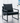 Accent Chair - Black Bonded Leather