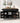 Kitchen Cart with Rubber wood Drop-Leaf Countertop